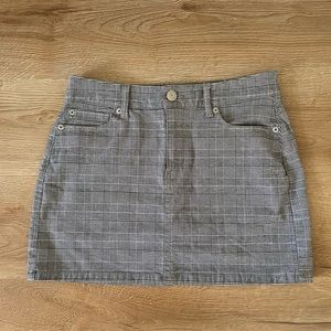 American Eagle Plaid Mini Skirt